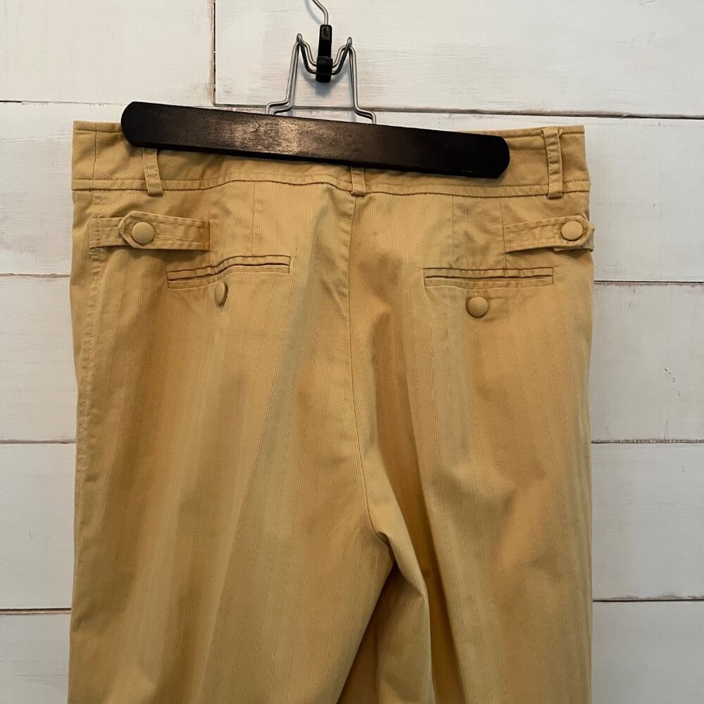 Size 6 JW Junction West Vintage Suit Mustard Gold Lined Western Jacket Pants - Picture 10 of 12